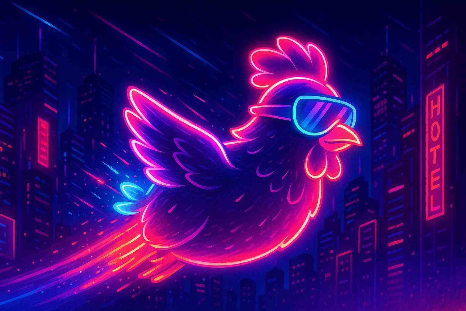 Neon Chicken